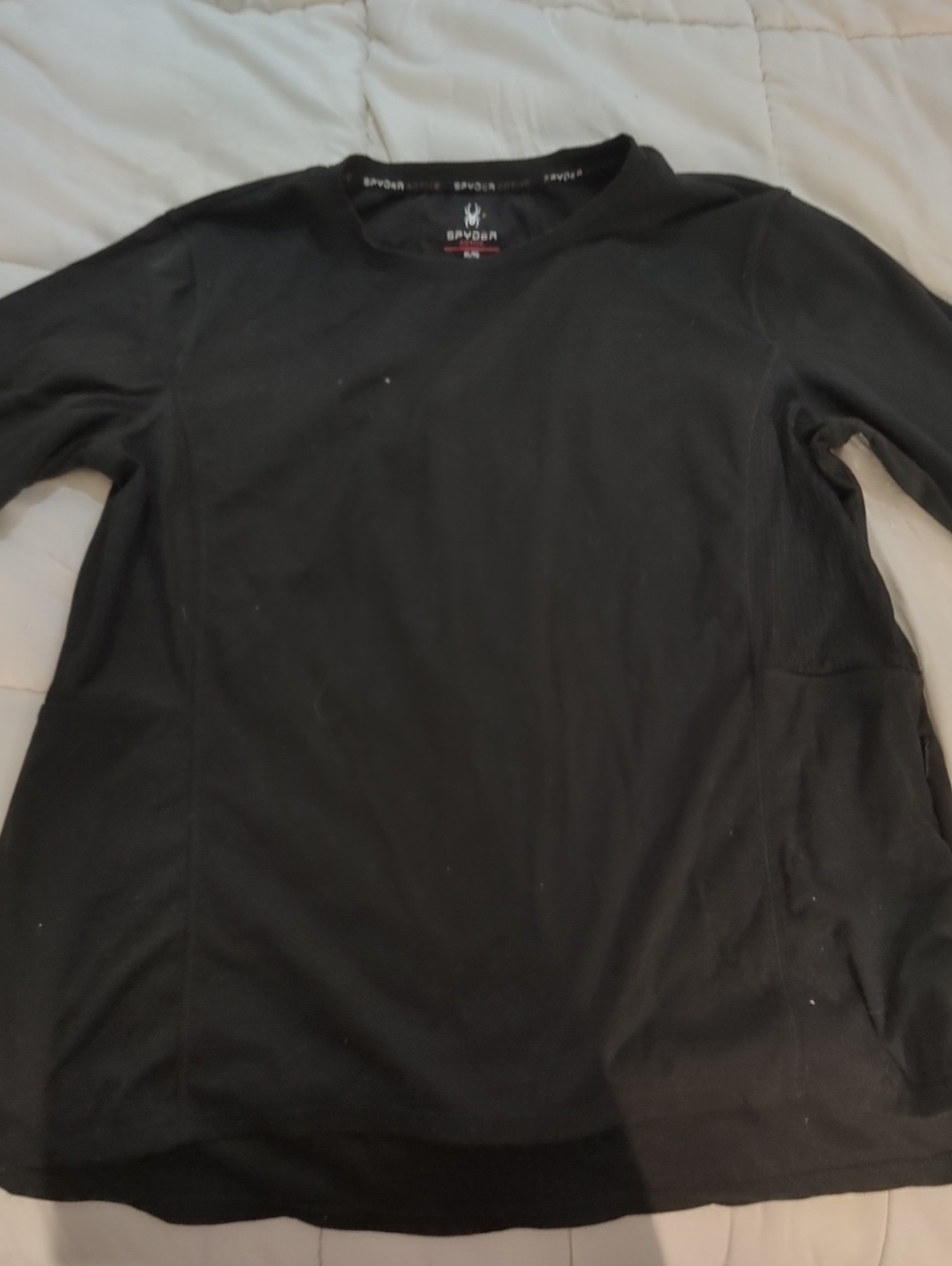 Spyder Women's Black Long Sleeve Performance Crew